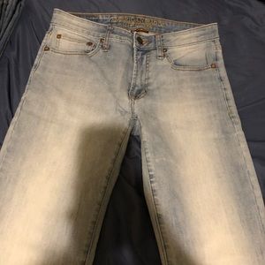 Slim straight jeans 29x30